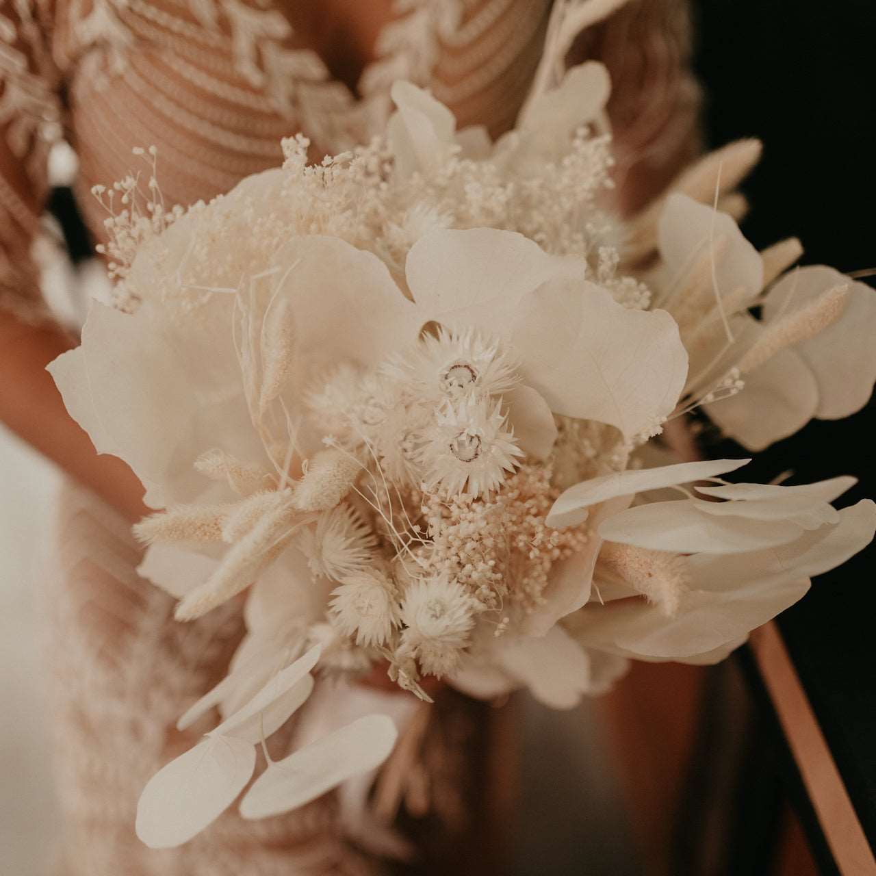 Bouquet de mariée Anna de Dry & Myrtille - fleurs séchées - mariage