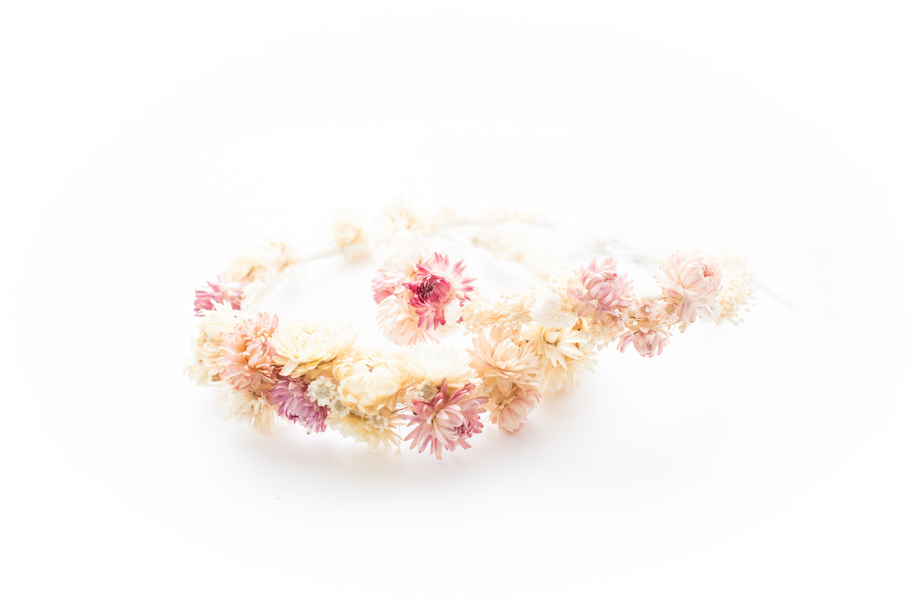 Couronne de fleurs pour enfant Rosalie de Dry & Myrtille - couronne -